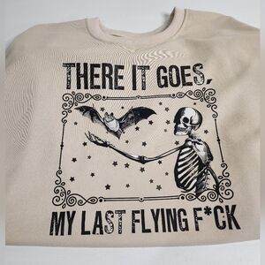 Womens Graphic Crew Neck Sweater